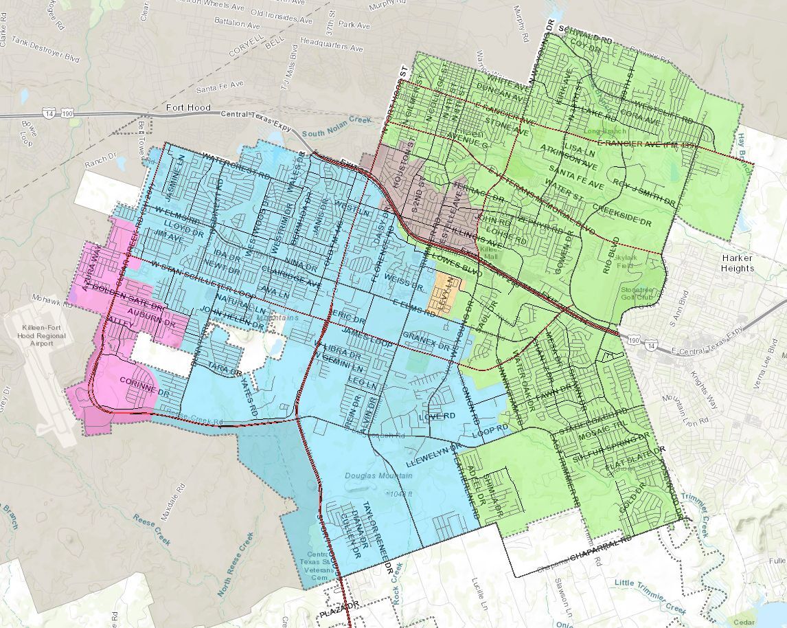 Water map